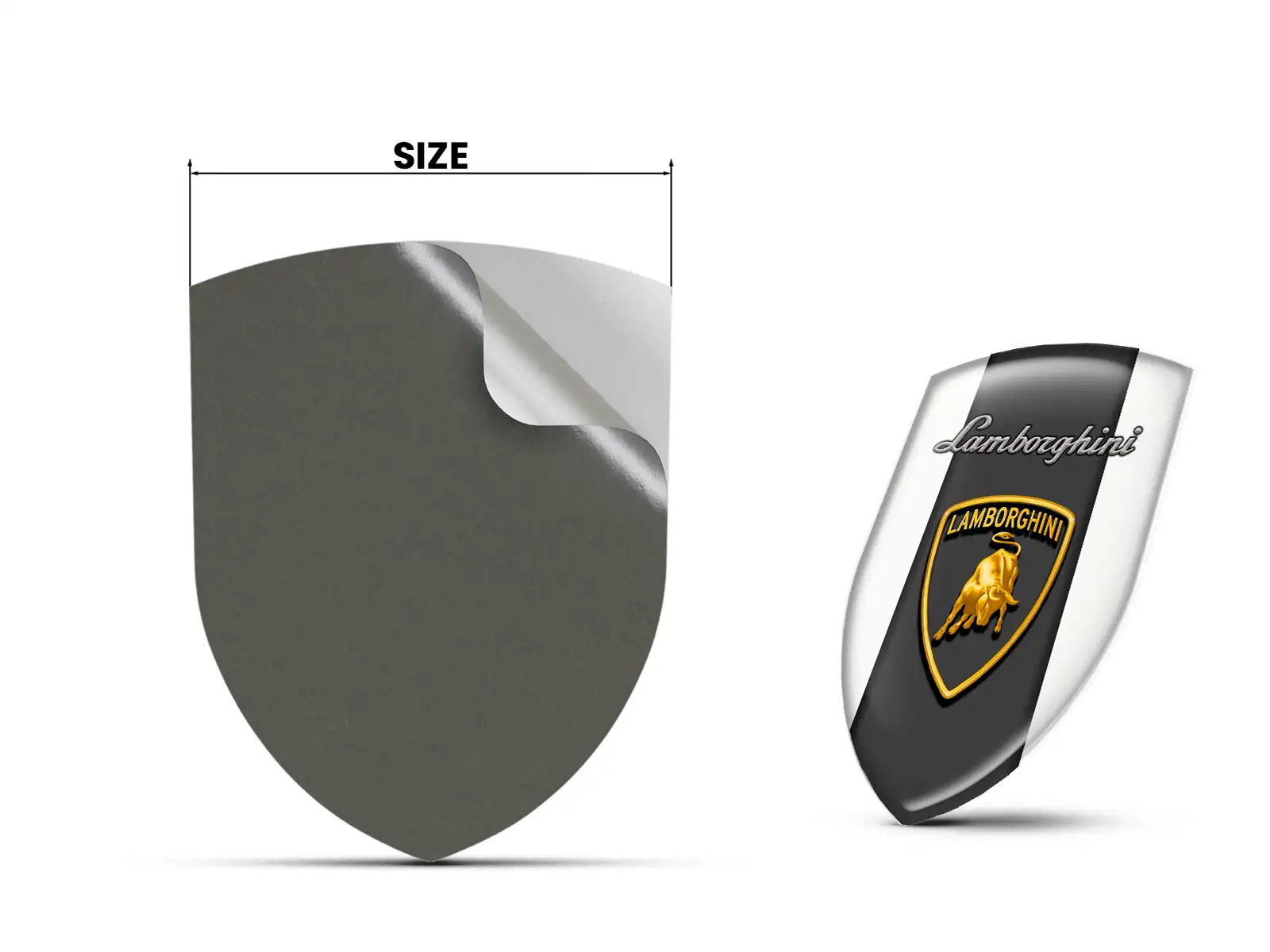 Lamborghini Logosticker Business Edition Stern Minimalistisch
